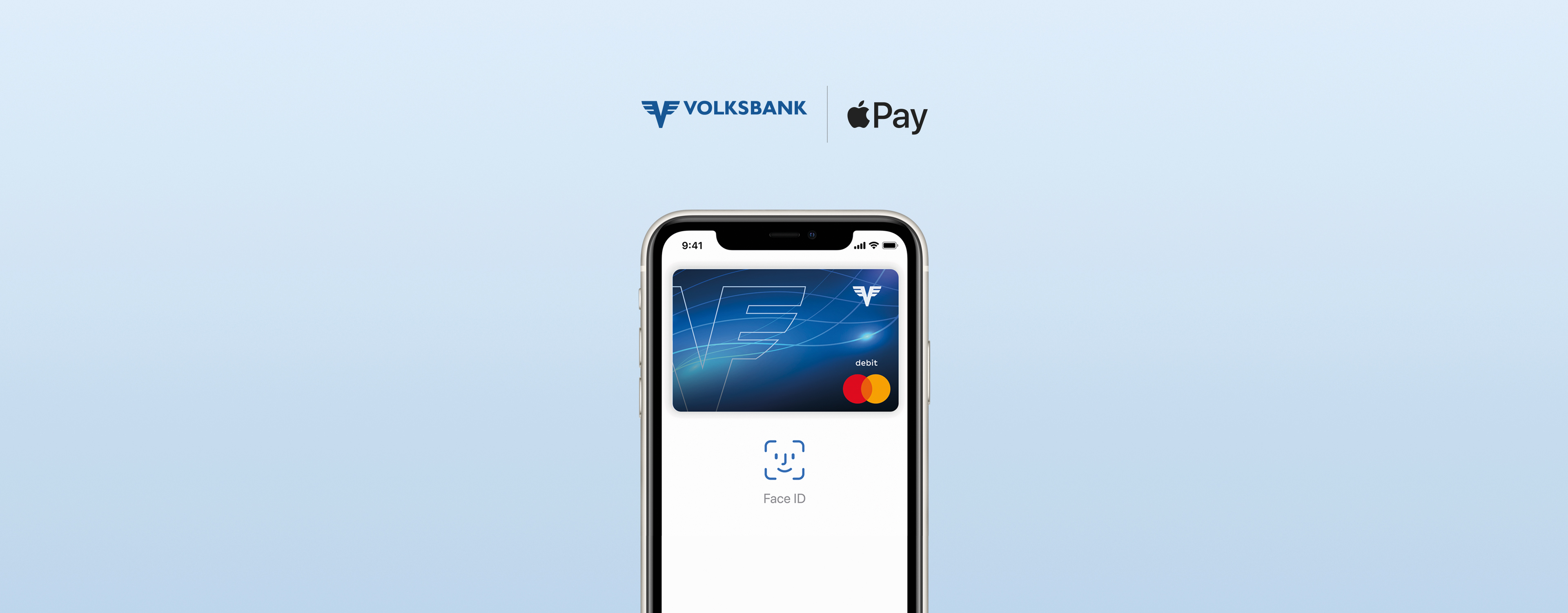 Apple Pay auf einem Smartphone Screen.